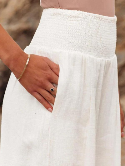 Lily | Dökümlü Plaj Pantolonu